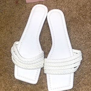 White Sandals